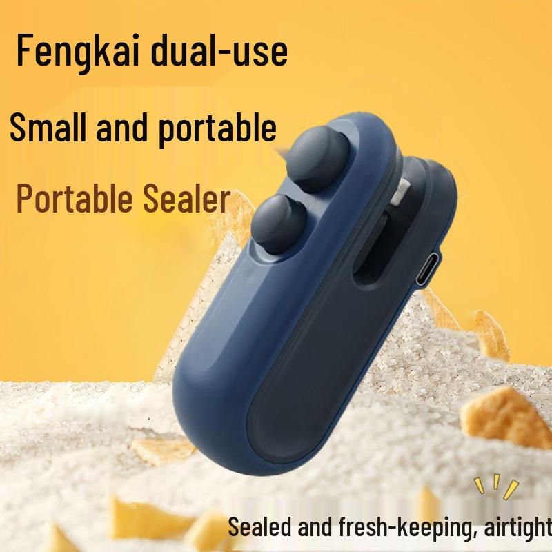 

Mini Hand-Press Bag Sealer: Compact Plastic Sealing Machine for Snacks