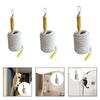 Durable Cat Climbing Rope Wall Mounted Space Saving Scratcher for Indoor Outdoor Cat Structure and Course