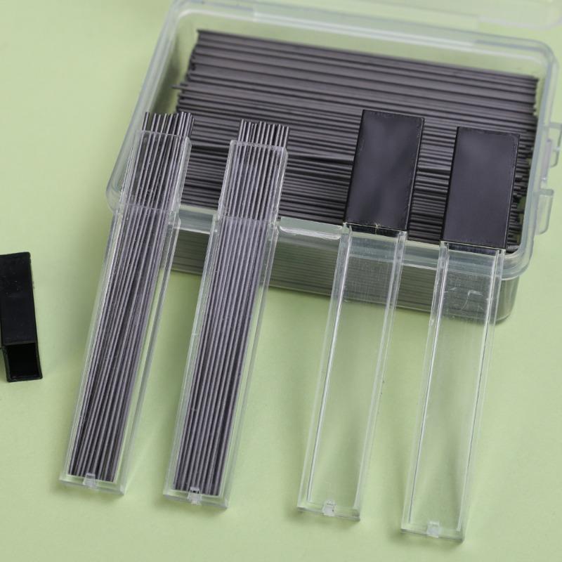 2000-1000Pcs 2B Pencil Lead Refills 0.5/0.7mm Mechanical Pencil Replace Lead Pencil Refill Students Erasable Writing Stationery