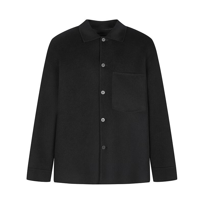 CROQUIS Men's 2025 Autumn H-shaped Loose Lapel Wool Blend Jacket