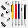 7 In1 Multifunction Ballpoint Pen With Modern Handheld Tool Measure Technical Ruler Screwdriver Touch Screen Stylus Spirit Level