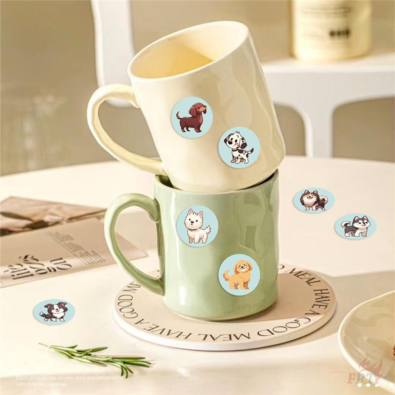 500Pcs/Roll Q Pet Dogs Kids Rewards Stickers - DIY Scrapbooks Album Decor Sealing Label Decals