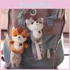 Cute Adorable Little Squirrel Plush Toy Soft Mini Animal Keychain Bag Charm 12cm