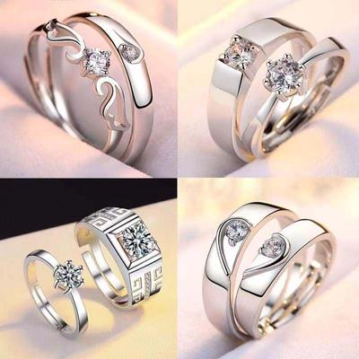 Moissanite Diamond Ring - 1 Carat, Six Claw, Cross-border Douyin Kuaishou Xiaohongshu Live Broadcast, Women's Wedding Ring.