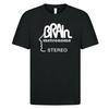 Brain Records T-Shirt 1109 Musiklabel Scorpions Neu! Cluster Metronom Stereo
