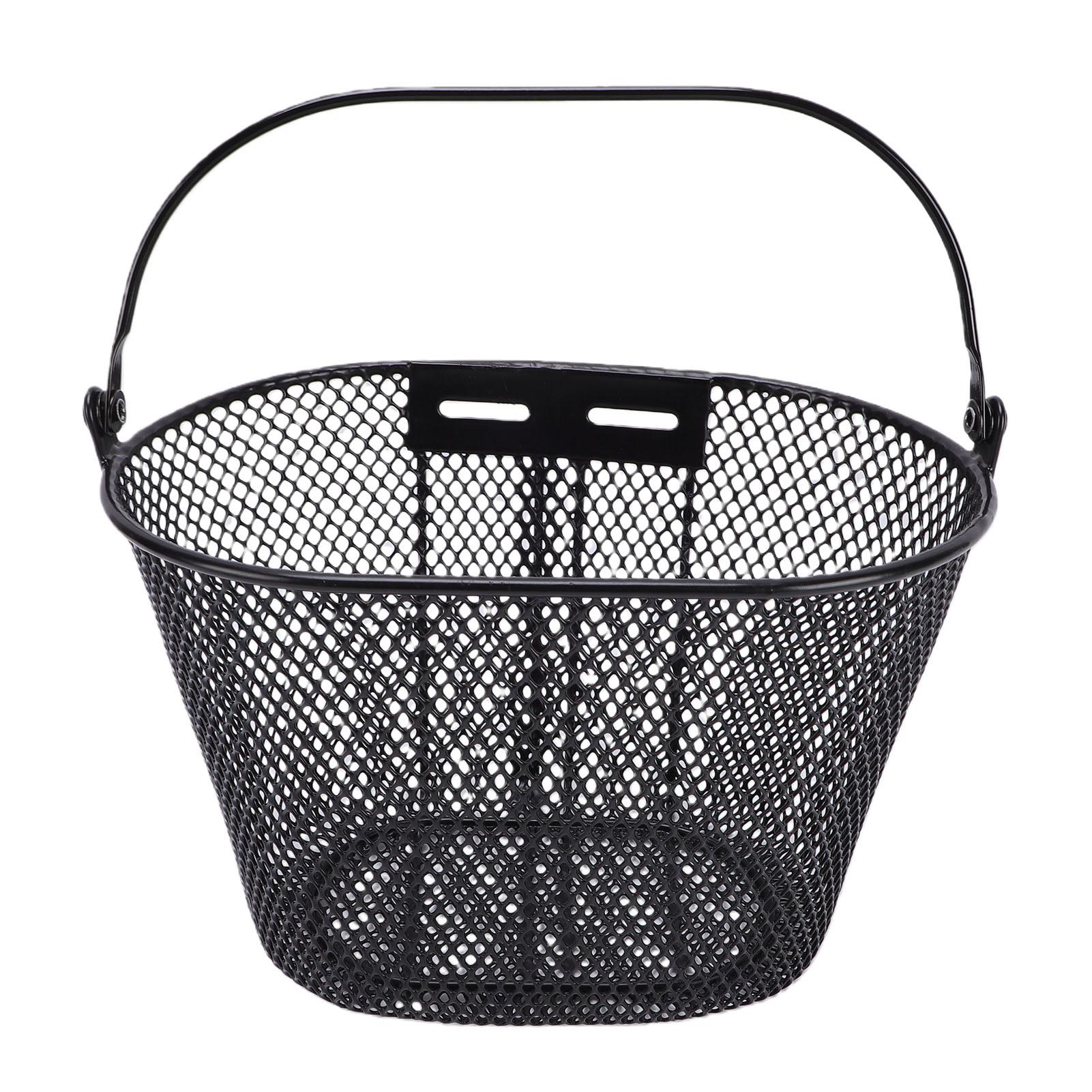 

Kids Bike Basket with Handle for Boys Girls Front Cycling Basket for Most Tricycles Scooters