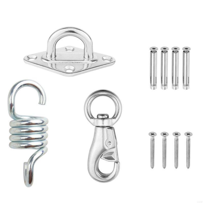Hammock Chair Hanging Spring Hooks Ceiling Mount Tool Set Accessories