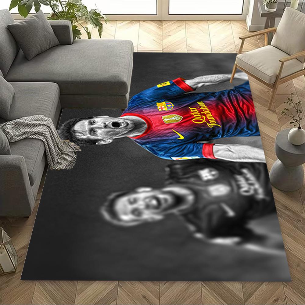 Tapis Design Légende Inter Milan pour Entrée Décorer pièce Cuisine Couloir Tapis Antidérapant Bureau Décoration Maison Idée Cadeau Parfaite pour Anniversaire/Noël