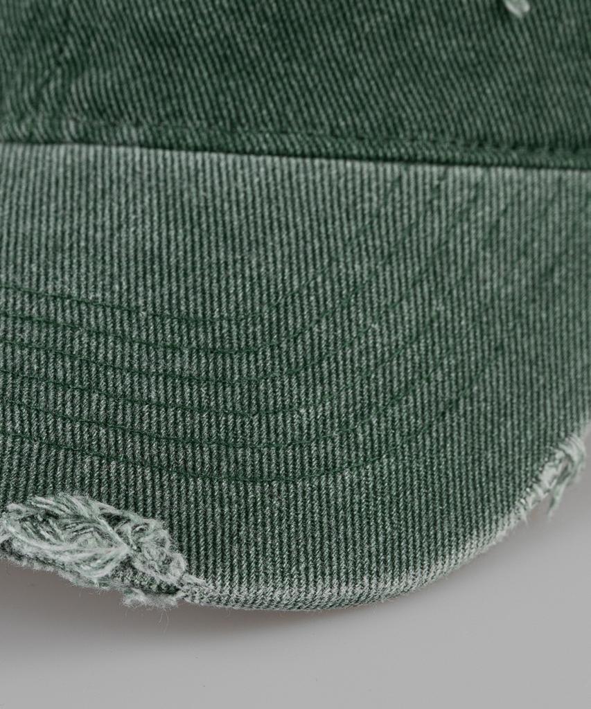 Wig Executive Classic Damaged Pigment Ball Cap - Green