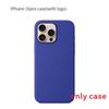 Iphone16 Pro For Solid Color Magnetic Silicone Phone Protective Case With Logo