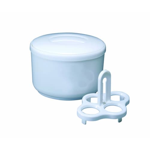 Soft Egg Pretend Cooker for 4 eggs (also doubles as an ice bucket)