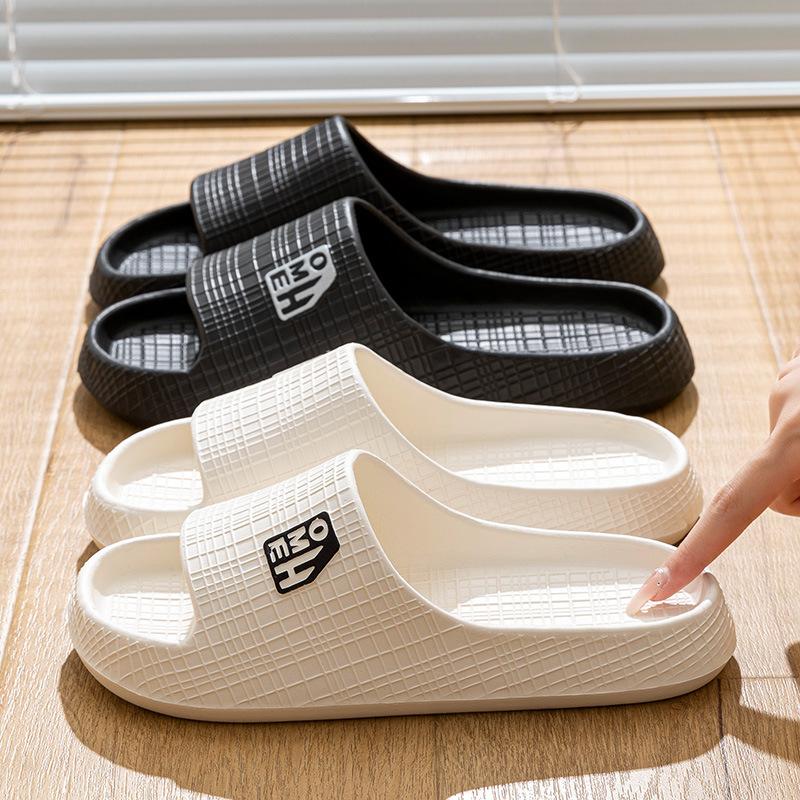 Coole Hausschuhe Damen Sommer Paar Zuhause Innen Badezimmer Baden Rutschfest Auf Scheiße treten Gefühl Draußen Sandalen tragen Herren Sommer