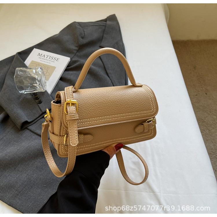 Fashion Small Square Bag Handbag Women's 2025 New High-end Texture Shoulder Bag Fashion Simple Messenger Bag