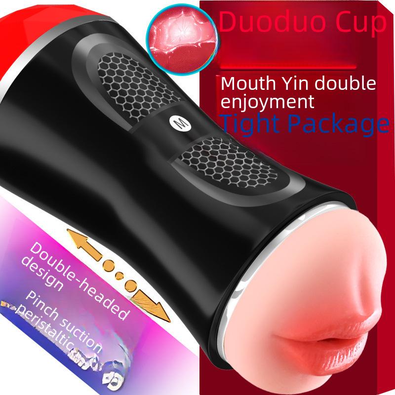 Electric Automatic Aircraft Cup Male Masturbator & Penis Stretcher