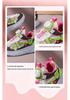 Bobodou Girls' Sports Mesh Shoes 2026 - New Spring/Autumn Breathable Sneakers for Middle/Big Kids
