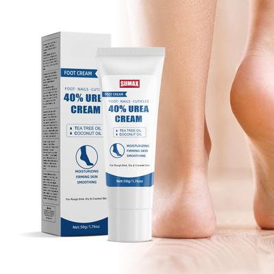 Advanced Urea Fußcreme 50 g, professionelle Feuchtigkeitsbehandlung für trockene Füße und rissige Fersen