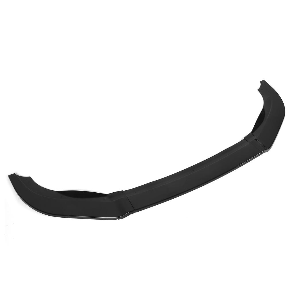 K SEEK DESIGN 3Sections Front Bumper Splitter Lip Replacement for MK6 R R20 20092013(Gloss Black )