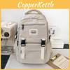 Nylon Durable Student Backpack With Interior Laptop Pocket For Commutes Daily