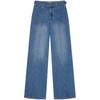 Teenie Weenie Bear Women's Straight-Leg Washed Jeans