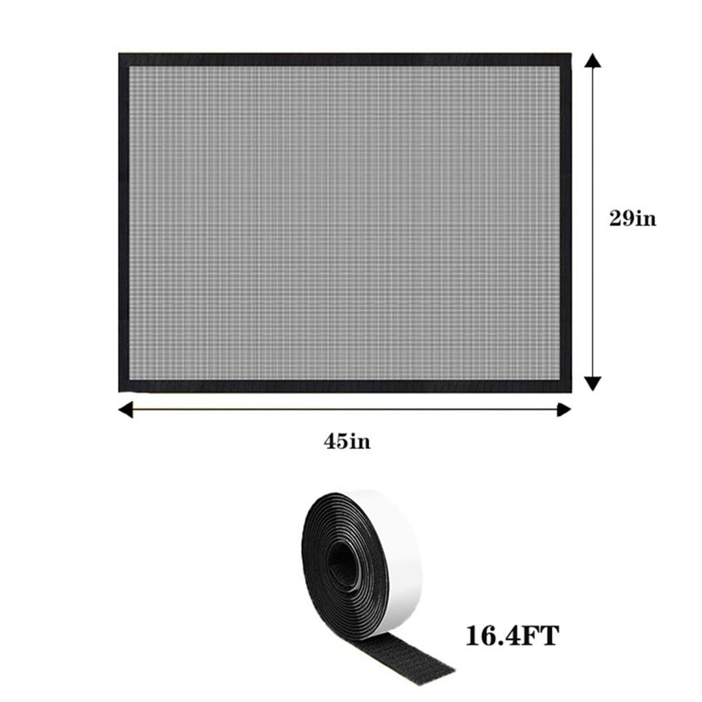 1Pcs Fireplace Mesh Screen Curtain Heat Resistant Fireplace Guard Curtain Sturdy Screen Protection Tool Safety Guard Mesh
