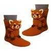 Knitted Animal Socks Warm Floor Socks with Cute Animal Dolls Indoor Winter Socks