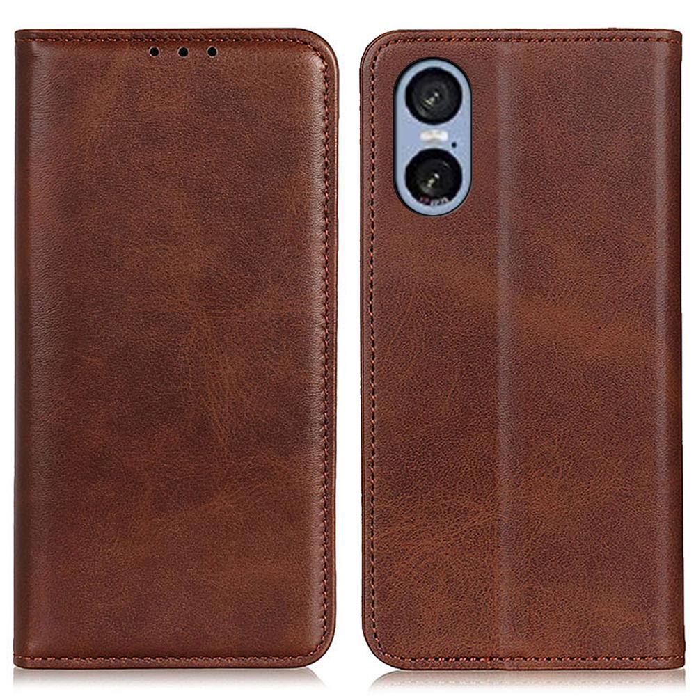 For Sony Xperia 5 VI Case Wallet Split Leather Flip Phone Cover
