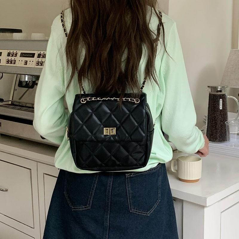 IELGY Женский квадратный рюкзак — фото 5