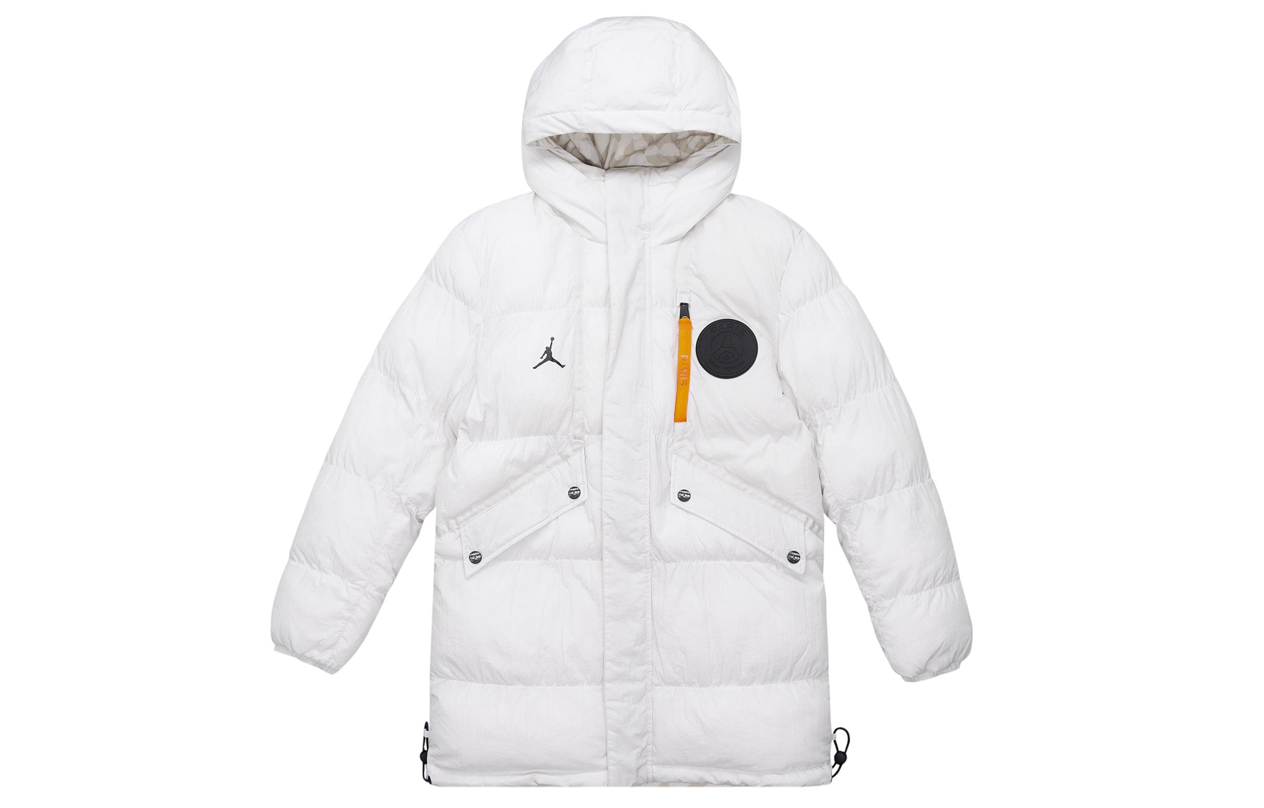 Jordan Pufferjacke Herren Weiß L white