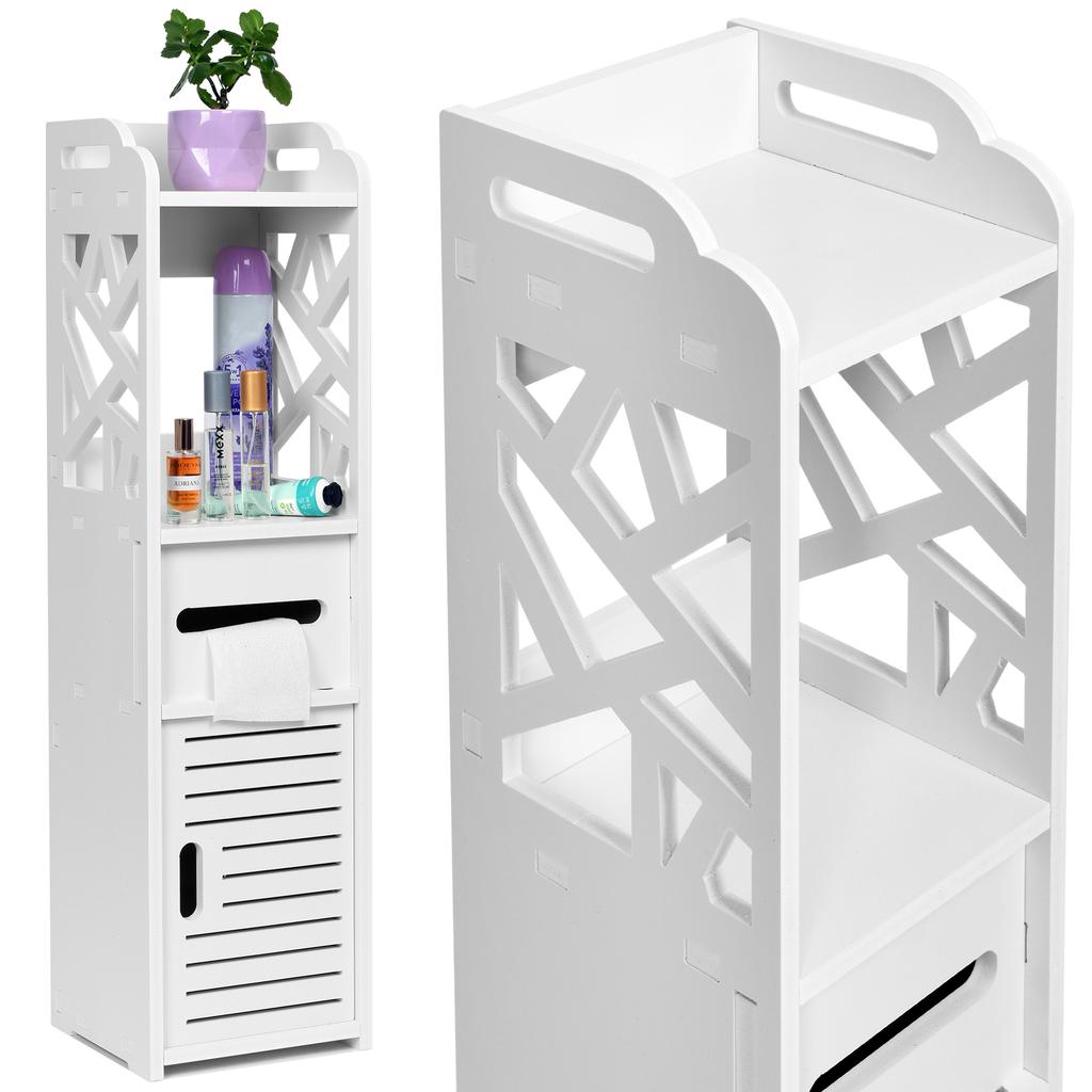 MALTA bathroom cabinet, white