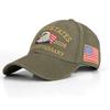 Berretto da Baseball per Anniversario Americano con Design Ricamato per Protezione Solare Casual
