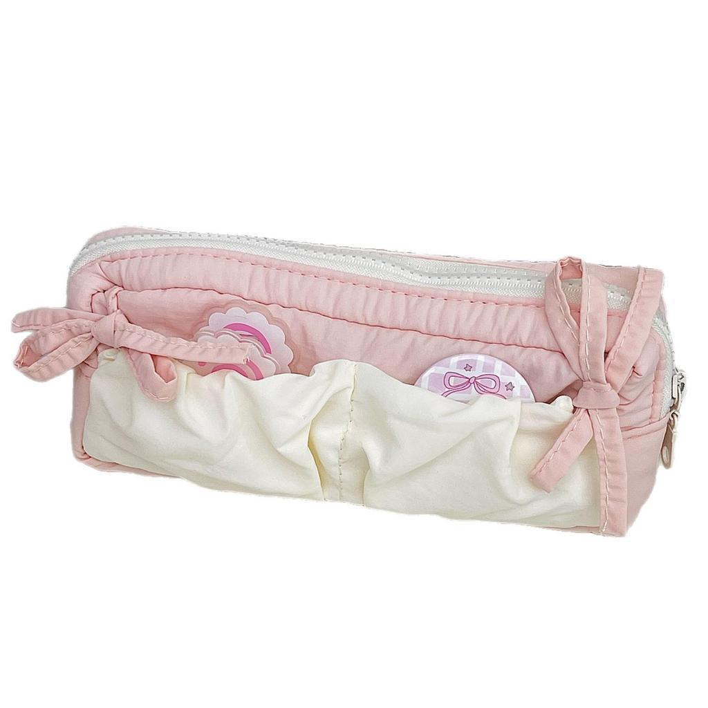 Cloud Toast Bow Large Capacity Pencil Case for Elementary & Junior High Students