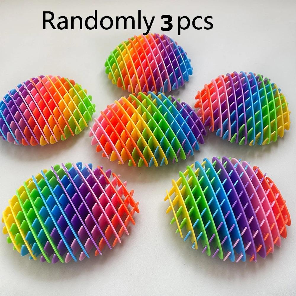 Creative DIY Assembly Elastic Mesh Fidget Worm Toy, Stress Relief Healing Calming Sensory Fidget Toy Easy To Play Decompression Plaything