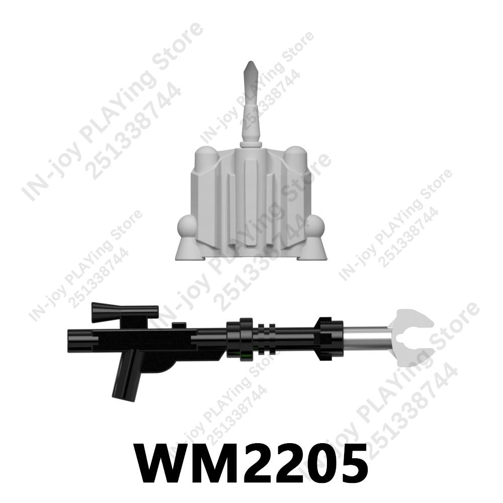 WM6121 Kompatibla Actionfigurer Delar Klossar WM2203 WM2204 WM2205 WM2206 WM2207 WM2208 WM2209 WM2210 WM Klossar Tillbehör Leksaker