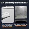 Car Window Cleaning Brush with Removable Microfiber Pad for Car Windshield  Home Office Cleaning