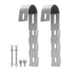 Solar Panel Mounting Brackets, Rust-Resistant, Widely Used, Easy Installation, Stainless Steel Solar Panel Holders, 2 Pieces for RVs