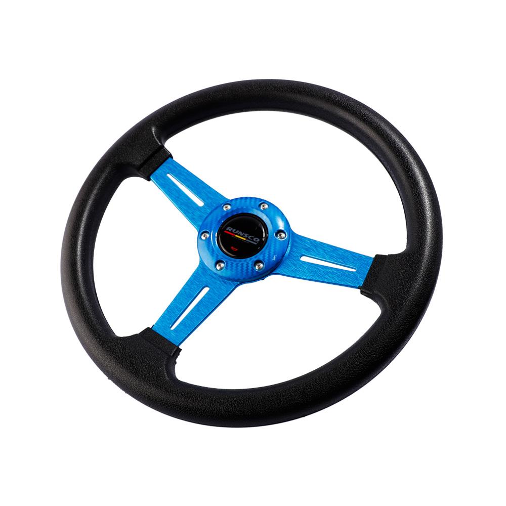 330mm 13inch PU Racing Steering Wheel 6-Bolt 70mm PCD Deep Dish Lightweight Sport Drift Steering Wheel for Tuning Car Universal
