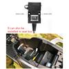 Dual USB 31A Motorrad Lenker Rückspiegel Telefon Stromladegerät Steckdose
