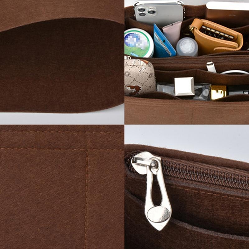 25 30 35 תיק ארגונית מבד לבד, ארגונית לתיק איפור, ארגונית פנימית לנסיעות, תיקי קוסמטיקה ניידים