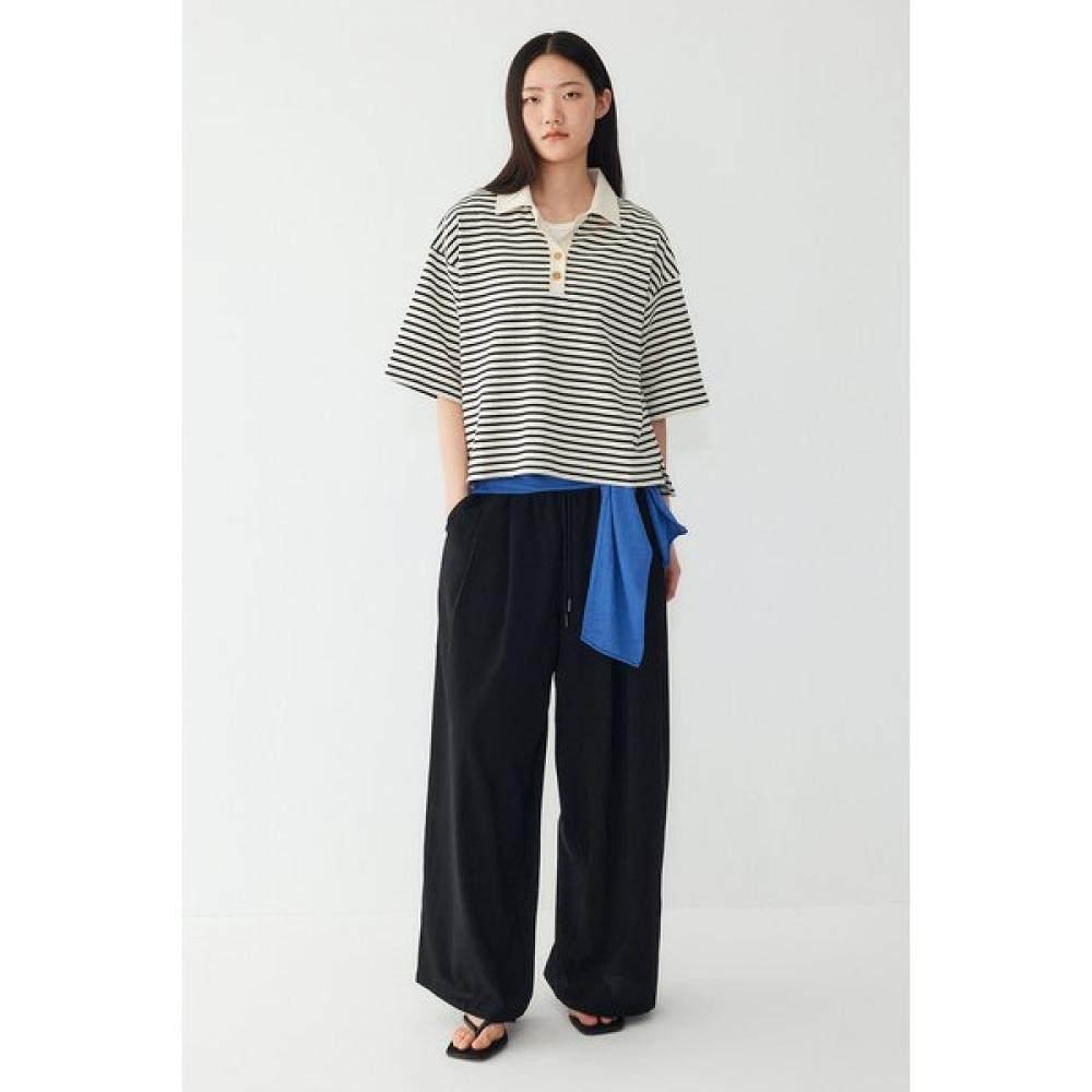 Studio Tomboy Waist Banding Tuck Pleats Pants 9176231984 
