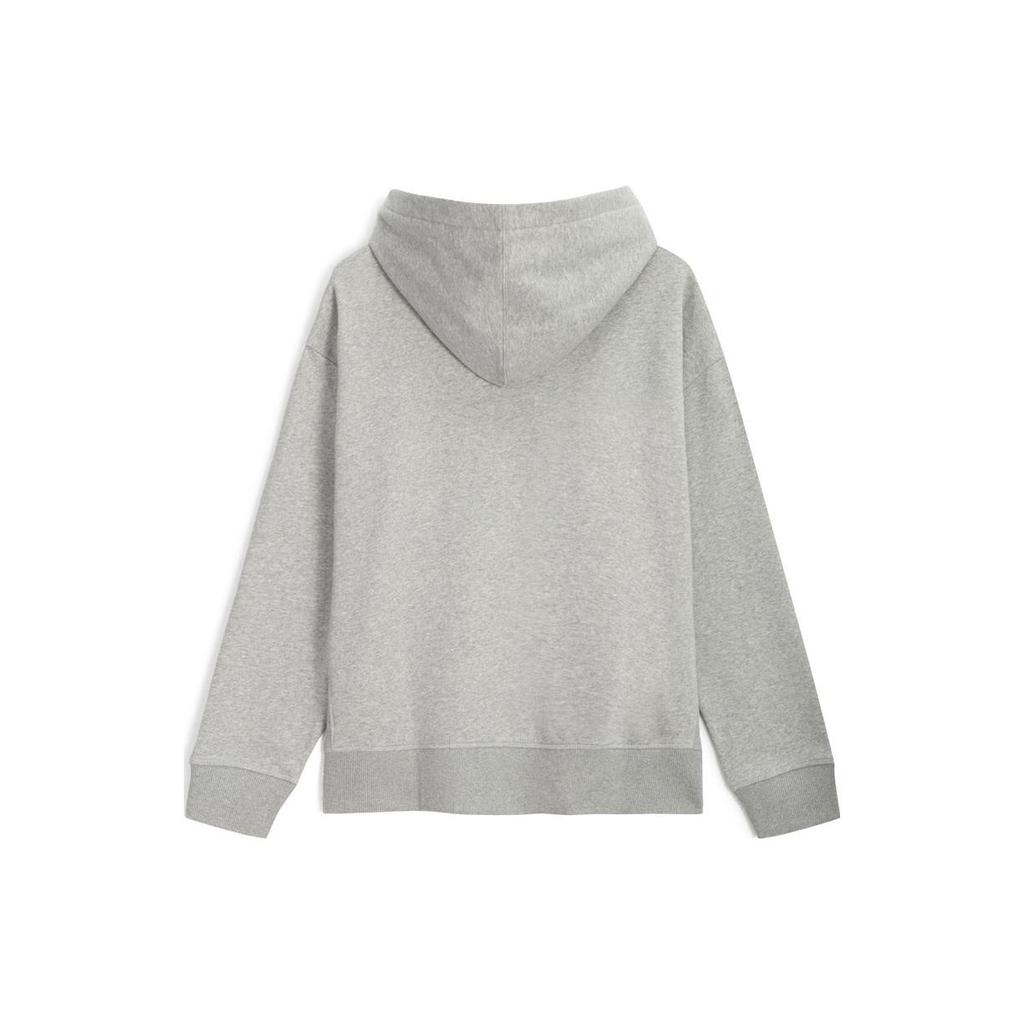 Calvin Klein Solid Color Casual Embroidered Fleece Hoodie Men Hoodies Gray 40HM256-032