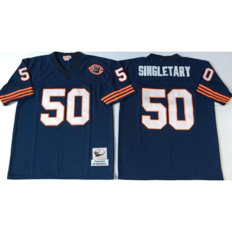 Chicago Bears Retro NFL Football Jersey Men Women Cotton Sports Fan Apparel Rugby Training Game Day