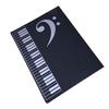 Aloala Sheet Music Storage Clear File A4 Set for and Music 40-Piece Piano, Band