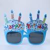 6 Paare Geburtstag Party Brille Happy Birthday Requisiten lustige Sonnenbrille