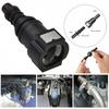 Fuel Line Hose Connector Pipe Connector 9.89-ID8 Straight Pipe Connector Set Parts Quick Release 9.89mm ID8 Quick Connect