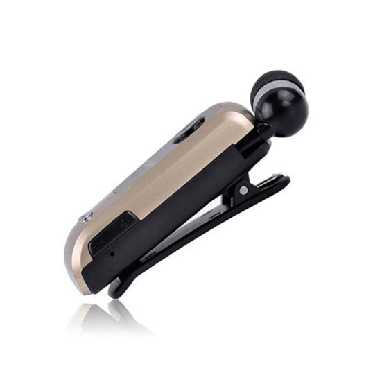 Fineblue F920 Vibration Alert Collar Clip Unilateral Business Bluetooth-compatible Earphone