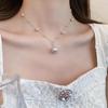 Elegant French Irregular Pearl Pendant Necklace: Versatile Luxury Clavicle Jewelry for Women