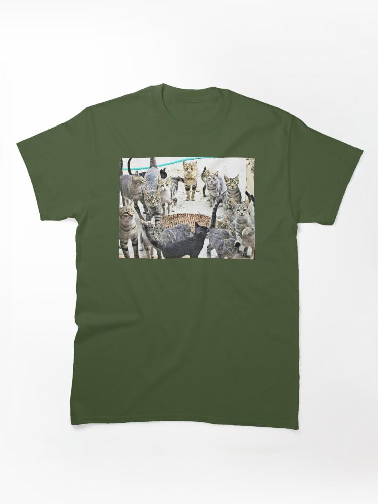 A Gathering of Cats Cats Galore Classic Unisex T-Shirt