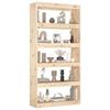 VidaXL Bibliothèque-Séparateur de pièce 80x30x167,4 cm Bois de pin