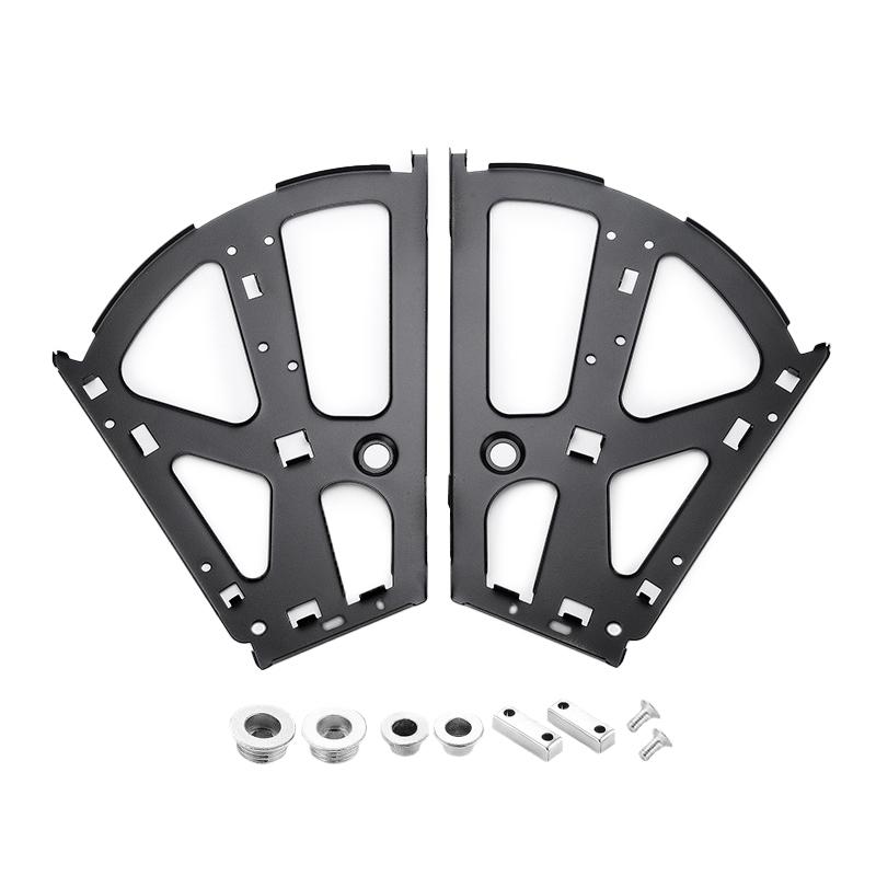 2 Bucăți Balama Dulap Pantofi Oțel Raft Pantofi Suport Flip Cadru Metalic Balama Raft Pantofi Durabil