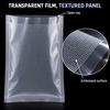 100pcs Precut Embossed Vacuum Sealer Bags, 11 Size Options